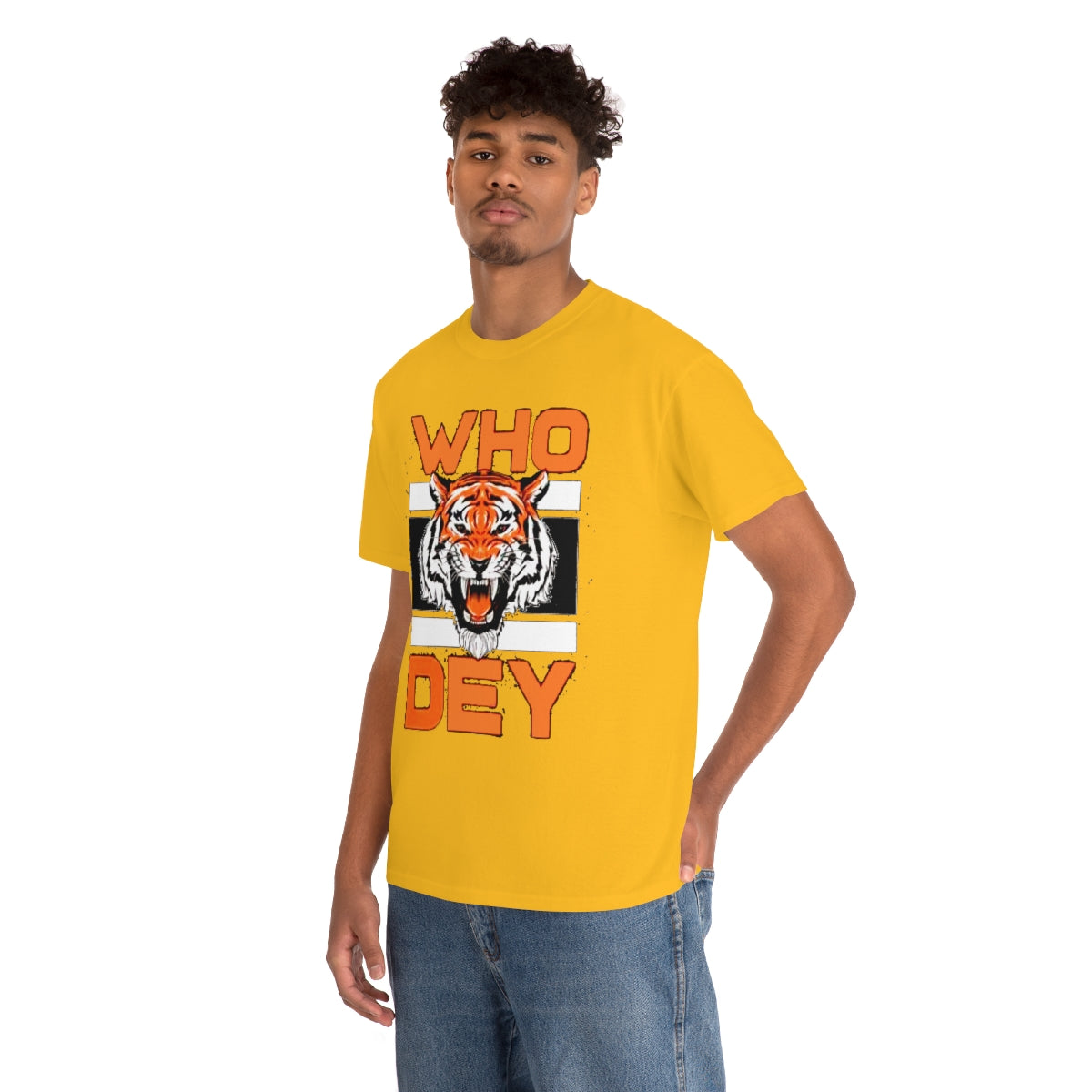 PACE: "WHODEY TIGER"/ Unisex Heavy Cotton T-Shirt