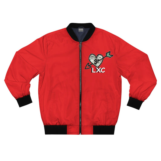 LOVE X CURRENCY: "SLEEPING WITH THE ENEMY" / Men's Bomber Jacket