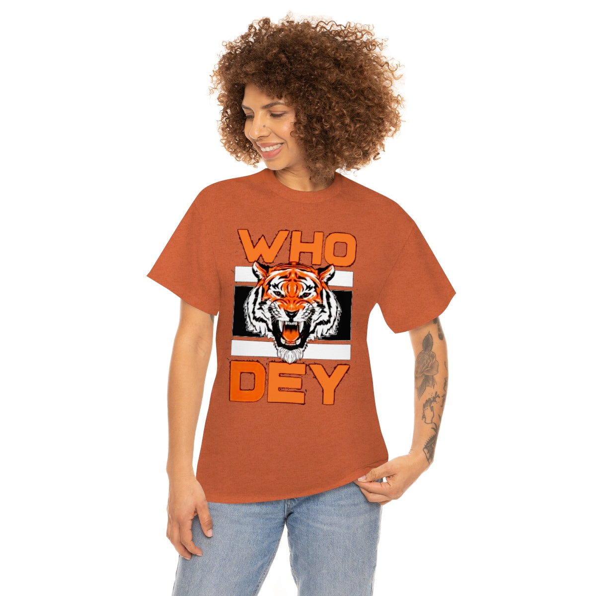 PACE: "WHODEY TIGER"/ Unisex Heavy Cotton T-Shirt