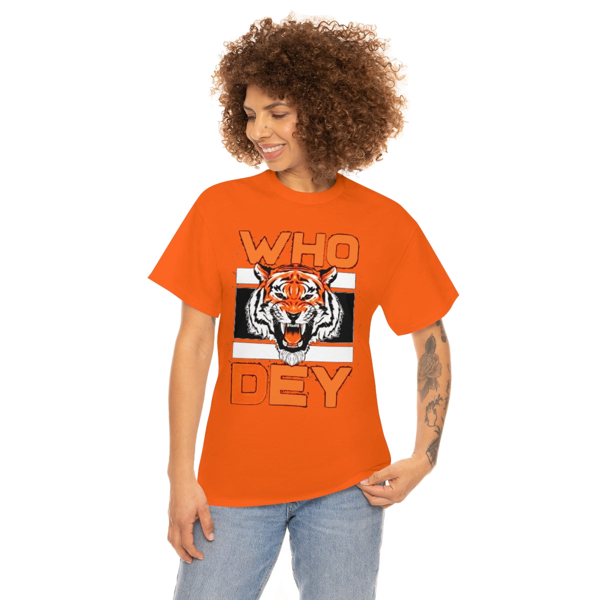 PACE: "WHODEY TIGER"/ Unisex Heavy Cotton T-Shirt