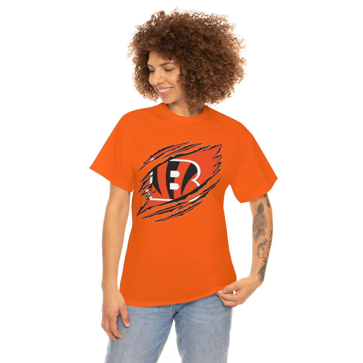 PACE: "BENGALS RIPPED"/ Unisex Heavy Cotton T-Shirt