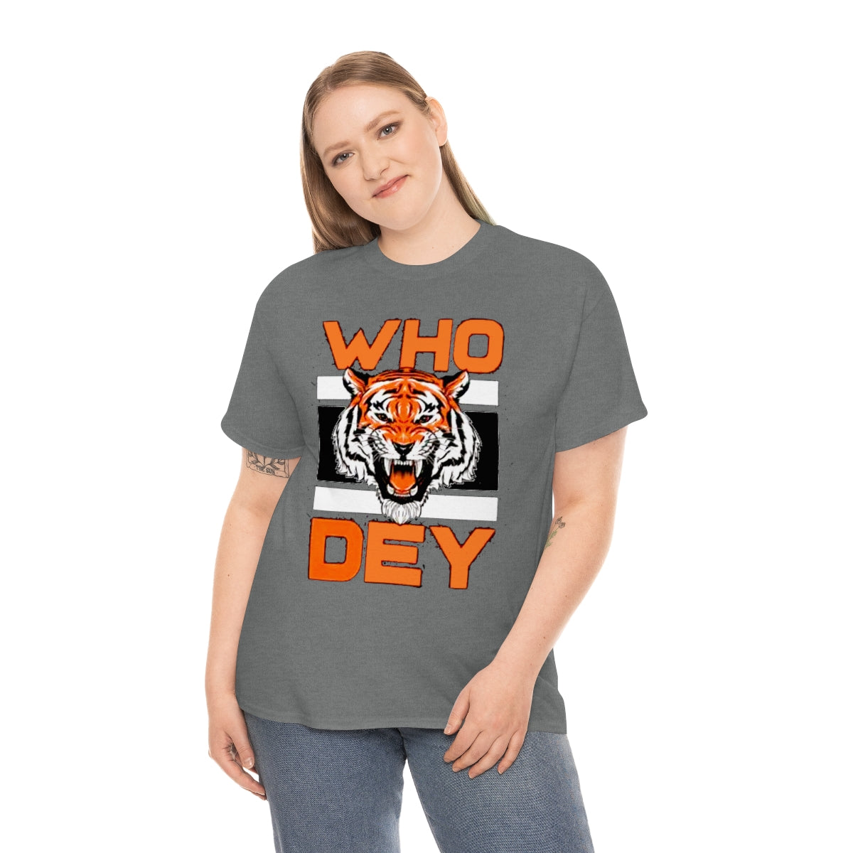 PACE: "WHODEY TIGER"/ Unisex Heavy Cotton T-Shirt