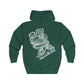 SLAPNDASHN "logo" Unisex Full Zip Hoodie