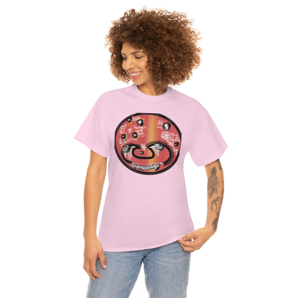 SLAPNDASHN: "SDN HEADS "/ Unisex Heavy Cotton Tee