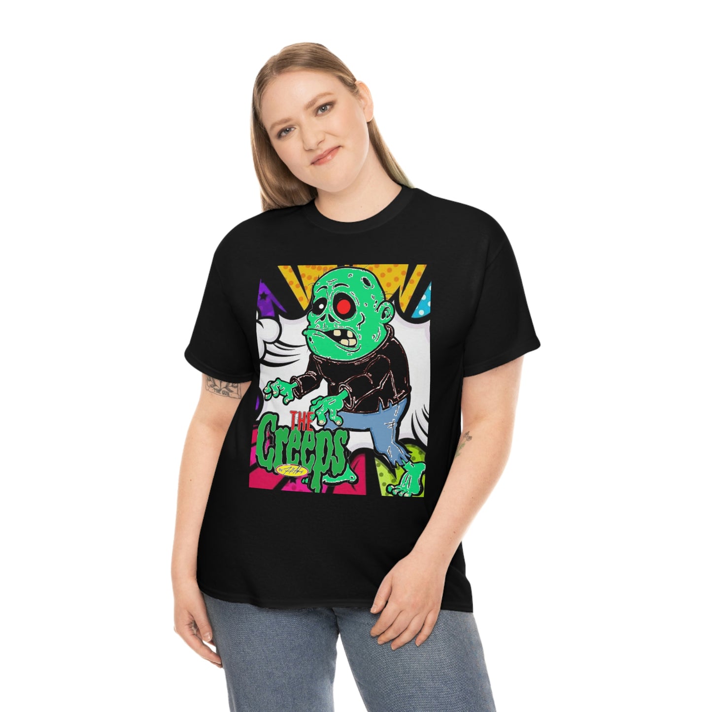 "THE CREEP COLLECTION" CREEP: 3 / Unisex Heavy Cotton Tee