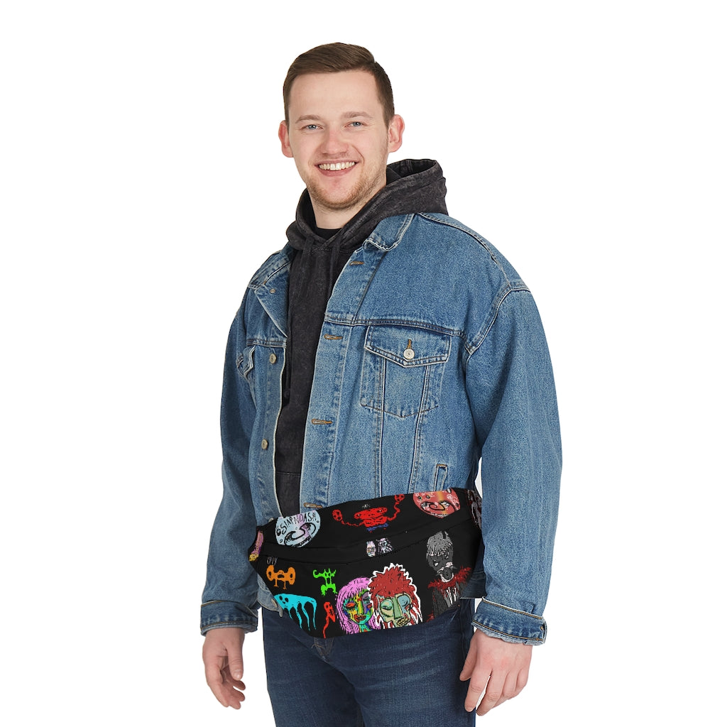 SLAPNDASHN/ SDN Large Fanny Pack 2/UNISEX