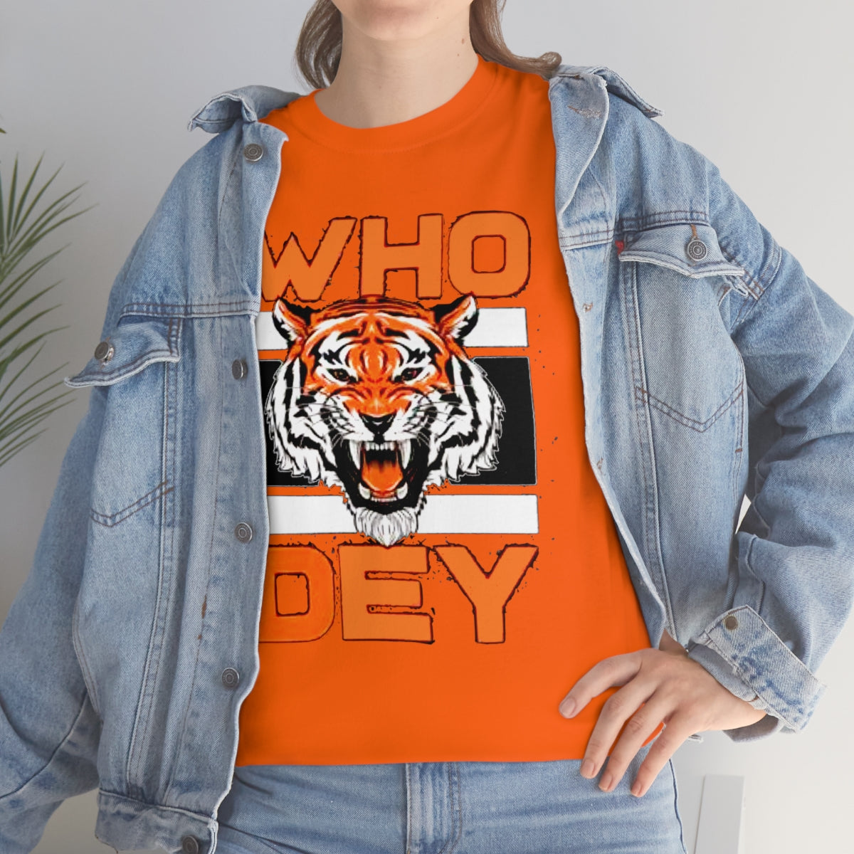 PACE: "WHODEY TIGER"/ Unisex Heavy Cotton T-Shirt