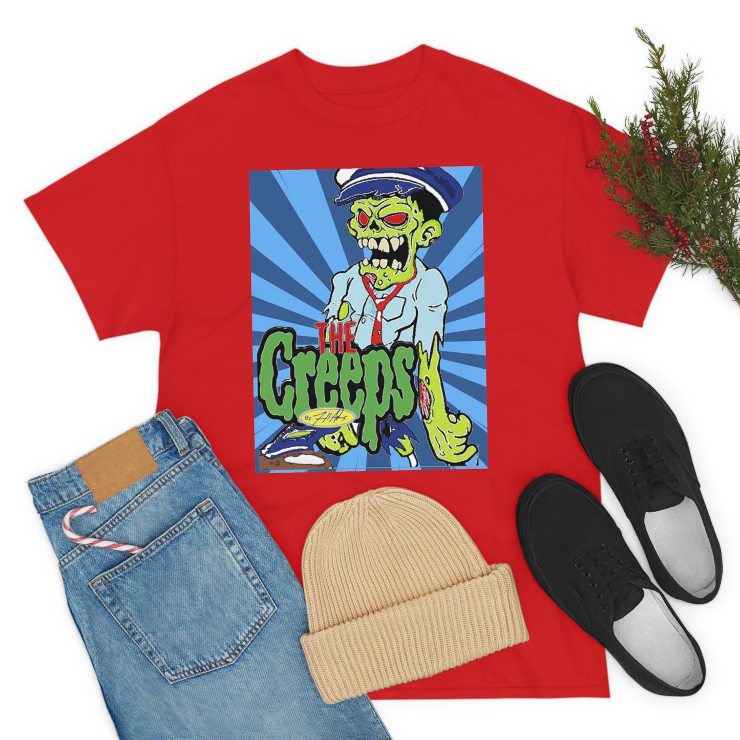 "THE CREEP COLLECTION" CREEP: 6 / Unisex Heavy Cotton Tee