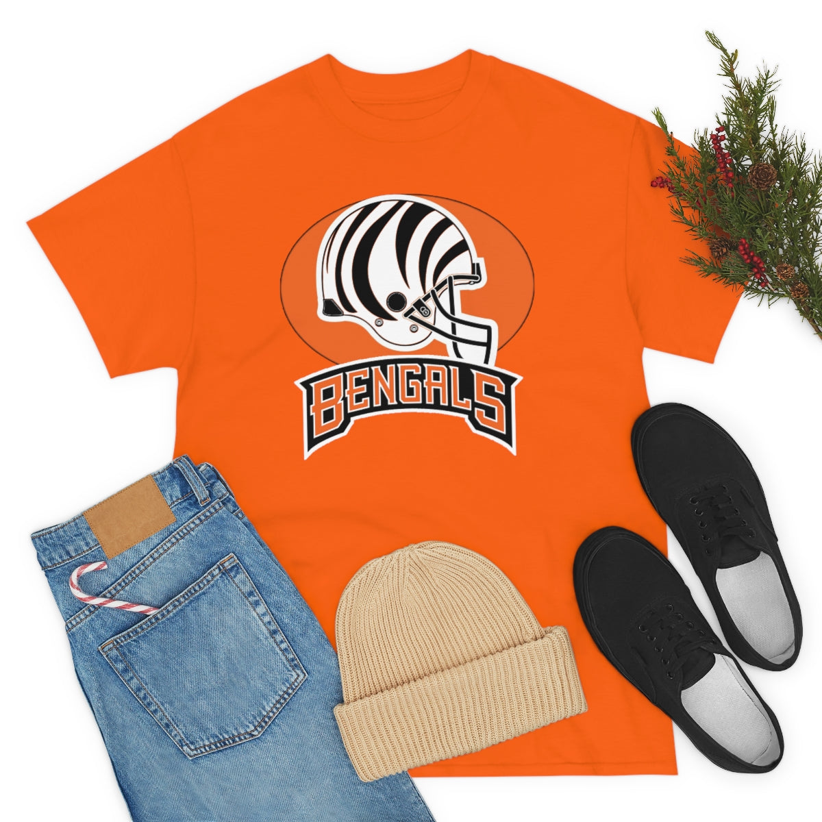 PACE: "BENGALS WHITE"/ Unisex Soft Cotton T-Shirts