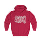 SLAPNDASHN "logo" Unisex Full Zip Hoodie