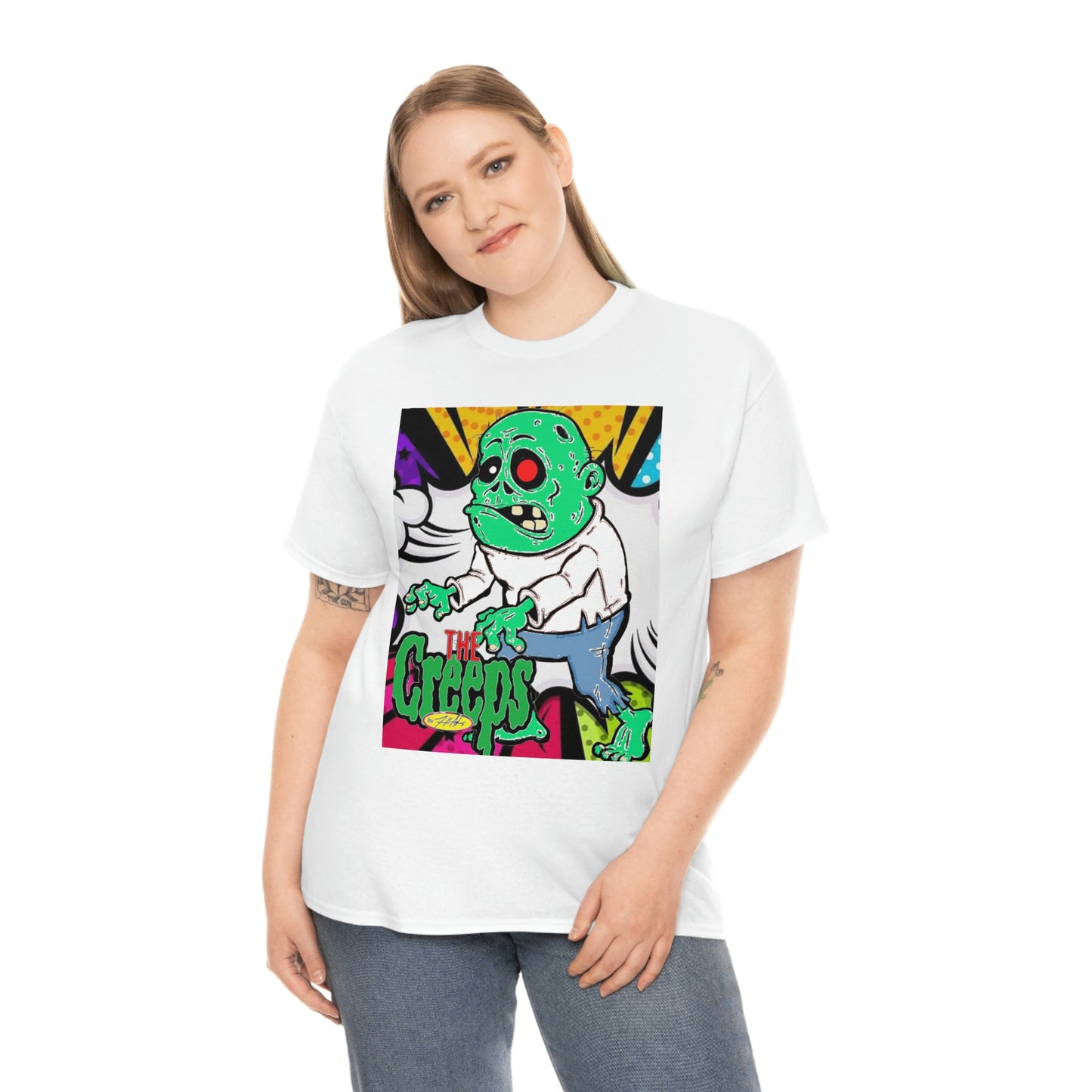 "THE CREEP COLLECTION" CREEP: 3 / Unisex Heavy Cotton Tee