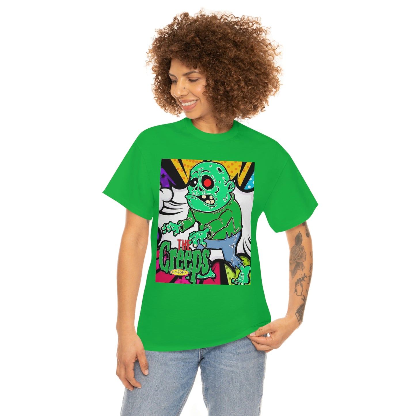 "THE CREEP COLLECTION" CREEP: 3 / Unisex Heavy Cotton Tee