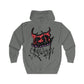 SLAPNDASHN "Horns" Unisex Full Zip Hoodie