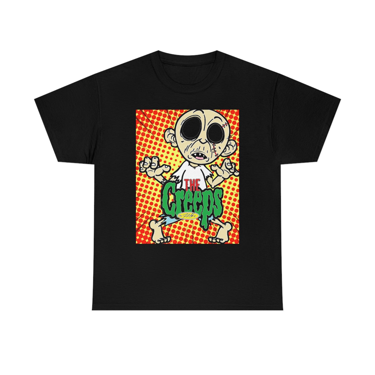 "THE CREEP COLLECTION" CREEP: 4/ Unisex Heavy Cotton Tee