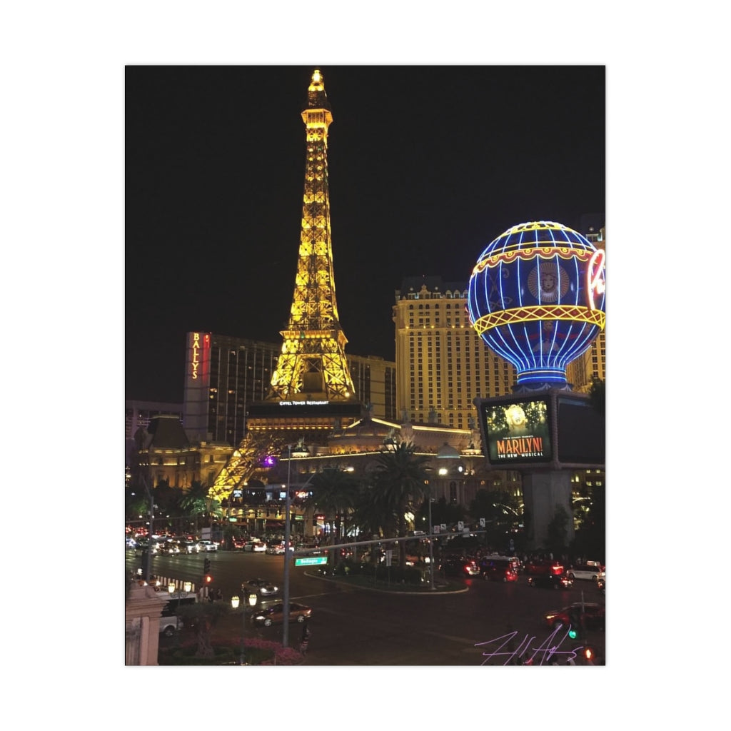 PACE: "NIGHTS IN PARIS" (PHOTOGRAPHY) /Premium Matte Poster (PRINT)