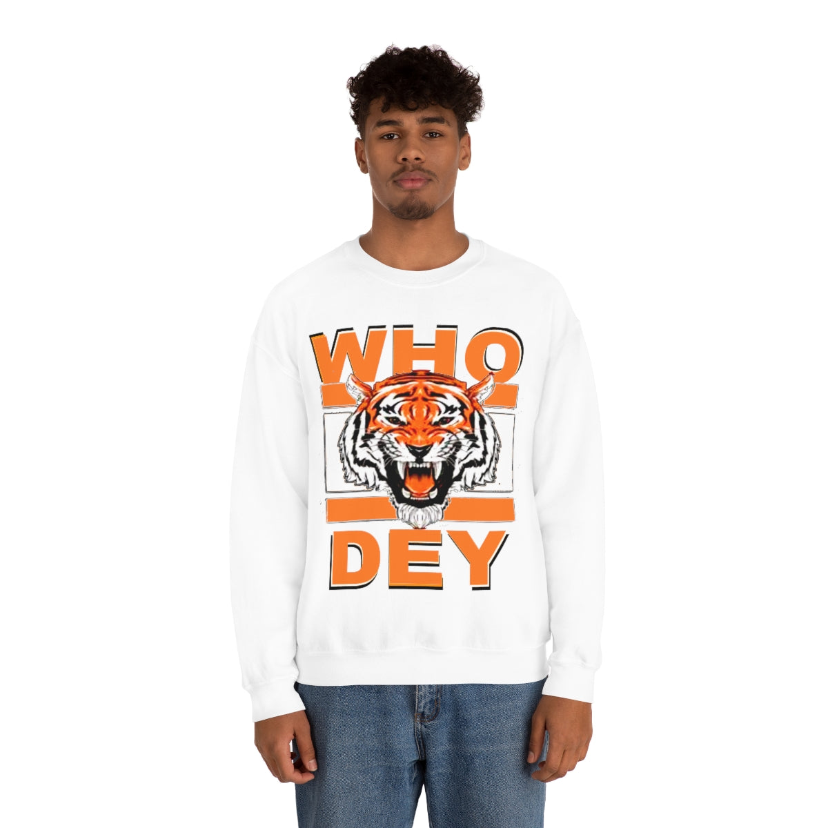 PACE: "WHODEY TIGER" SWEATSHIRT / Unisex Heavy Cotton