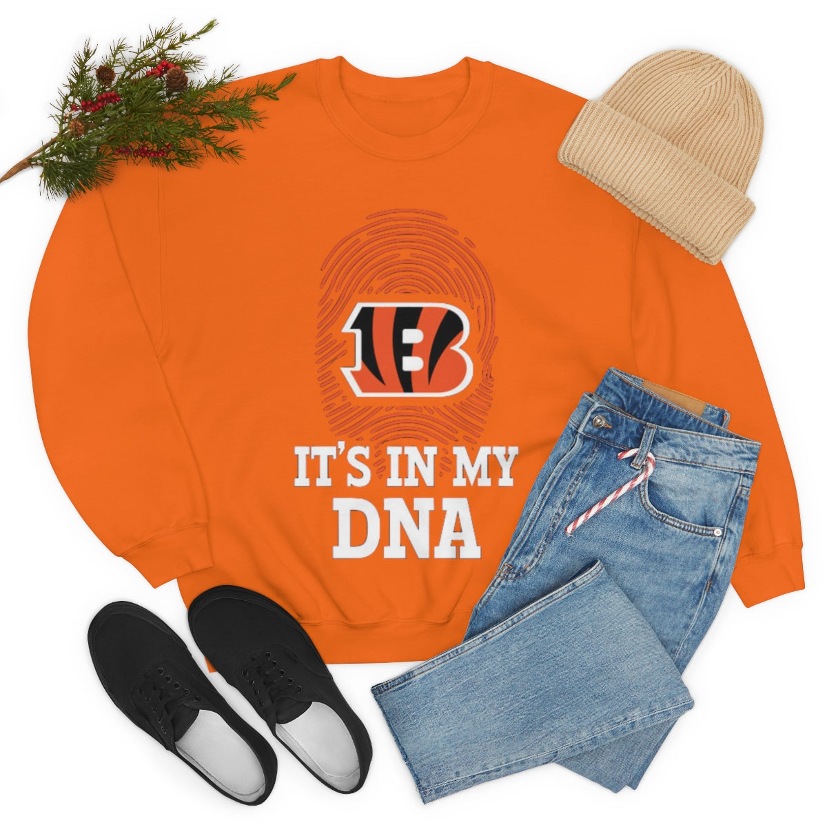 PACE: "BENGALS DNA" SWEATSHIRT / Unisex Heavy Cotton