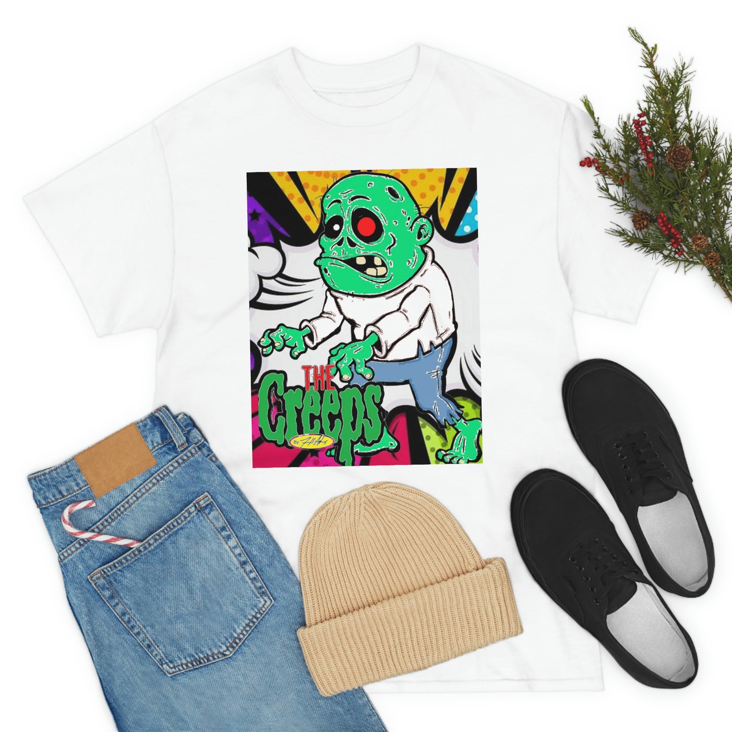 "THE CREEP COLLECTION" CREEP: 3 / Unisex Heavy Cotton Tee