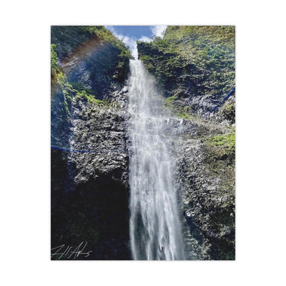 PACE: "CHASING WATERFALLS" (ARTWORK) /Premium Matte Poster (PRINT)