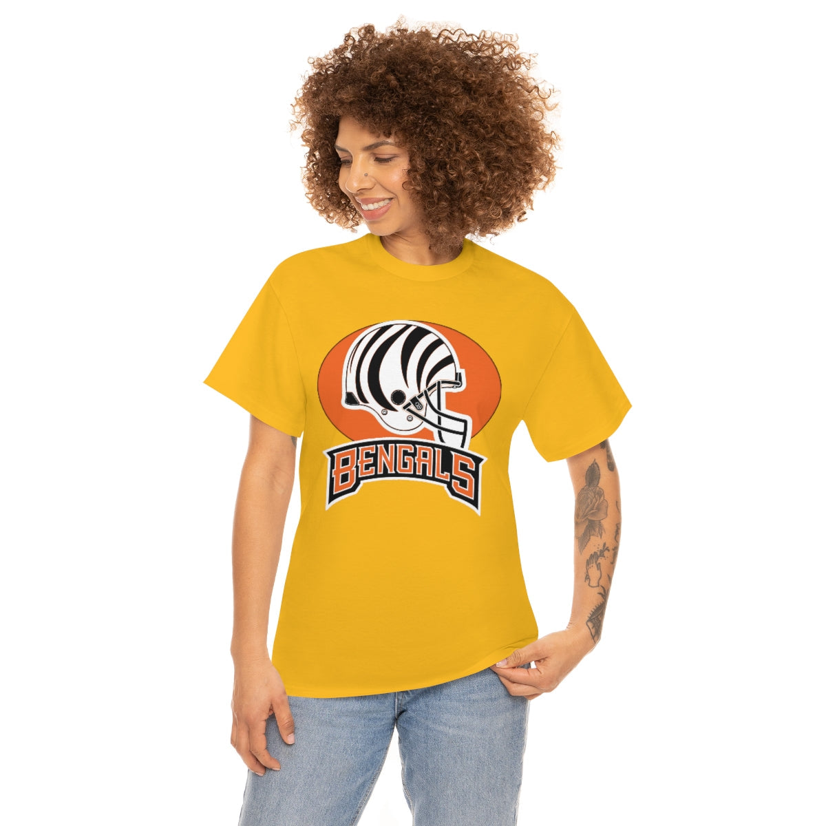 PACE: "BENGALS WHITE"/ Unisex Soft Cotton T-Shirts