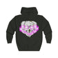 SLAPNDASHN "ELECTRIC SKULL" Unisex Full Zip Hoodie