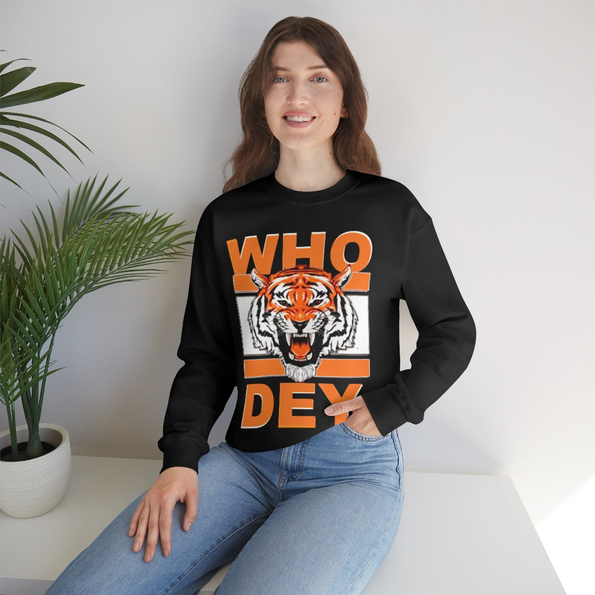 PACE: "WHODEY TIGER" SWEATSHIRT / Unisex Heavy Cotton