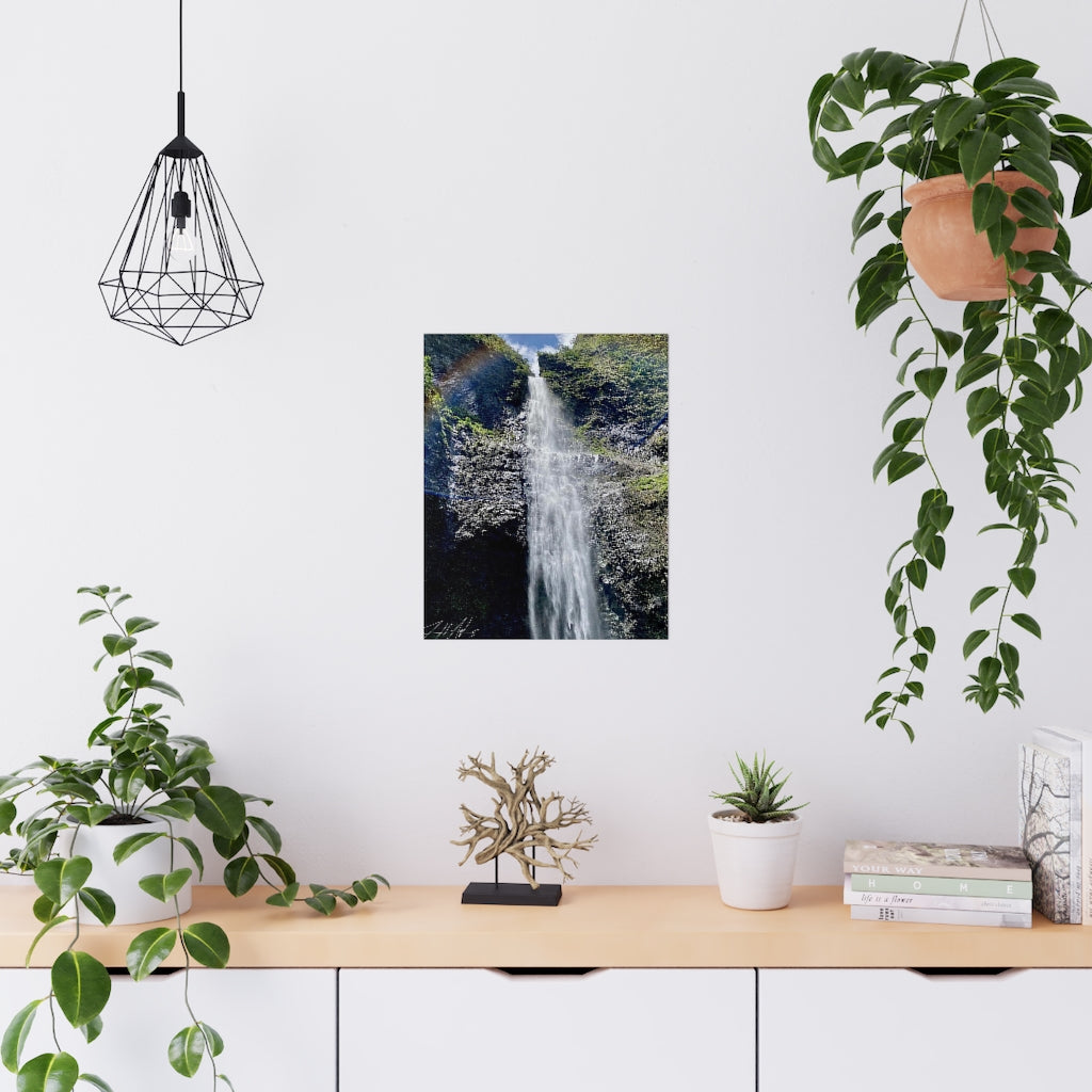 PACE: "CHASING WATERFALLS" (ARTWORK) /Premium Matte Poster (PRINT)