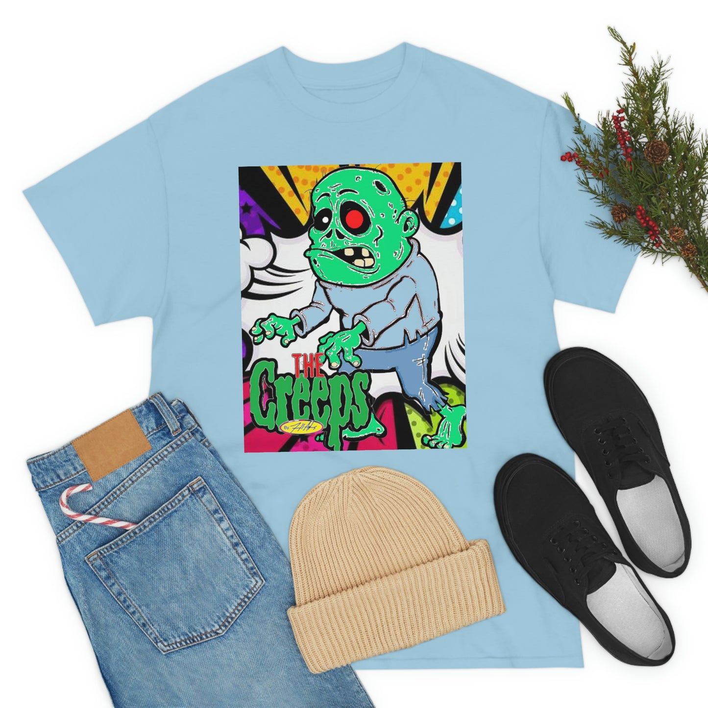 "THE CREEP COLLECTION" CREEP: 3 / Unisex Heavy Cotton Tee