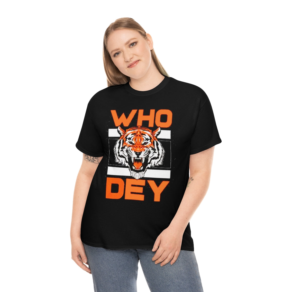 PACE: "WHODEY TIGER"/ Unisex Heavy Cotton T-Shirt