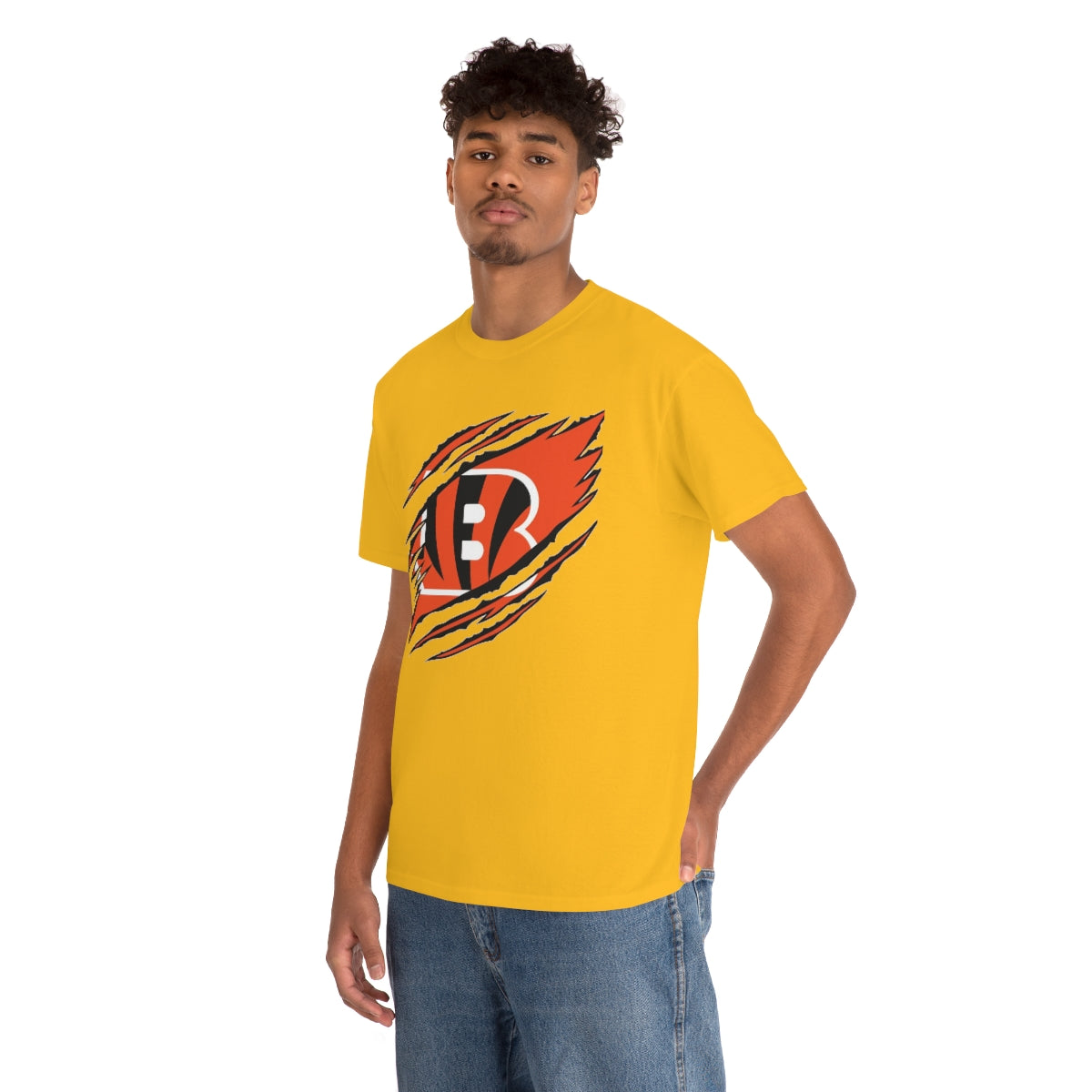 PACE: "BENGALS RIPPED"/ Unisex Heavy Cotton T-Shirt