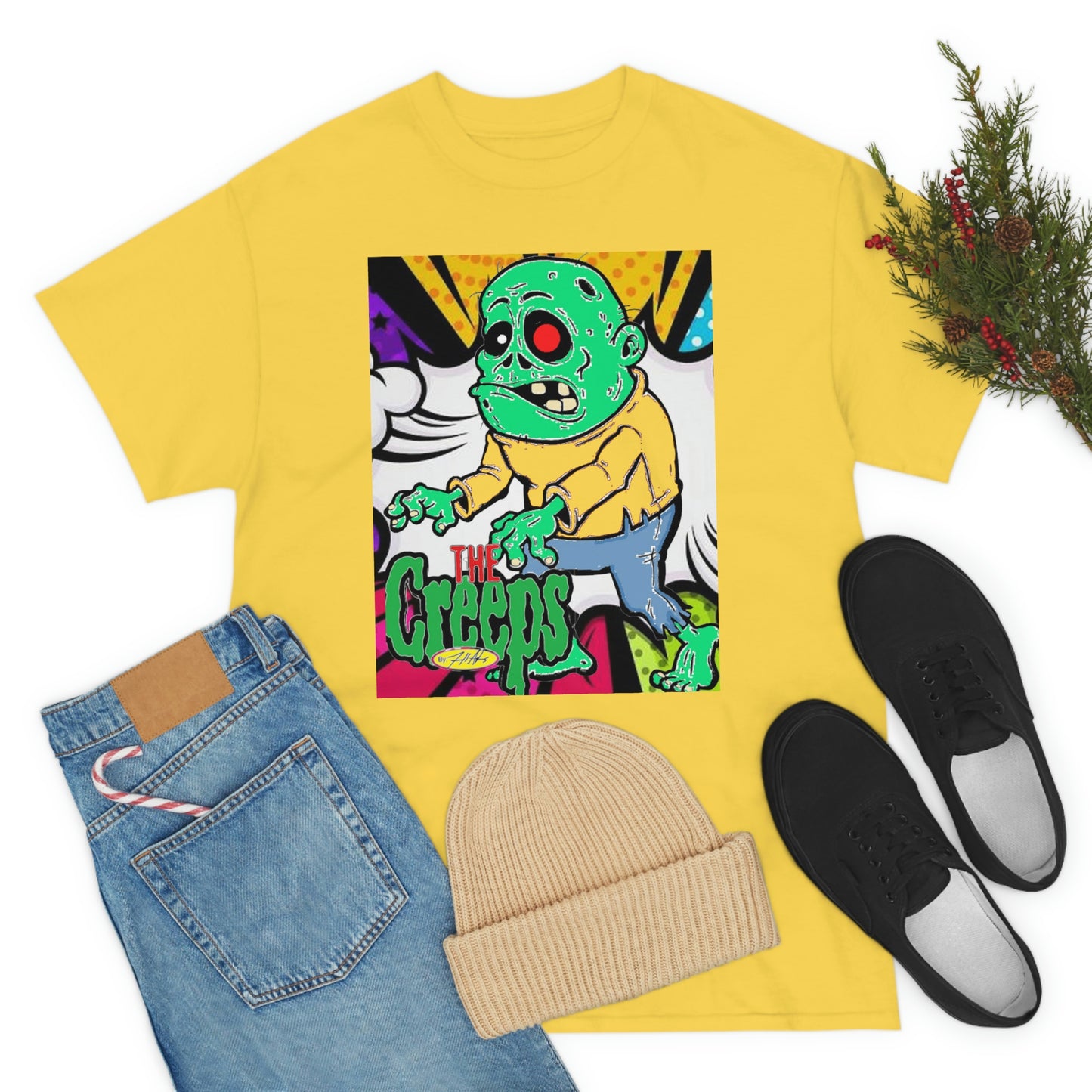 "THE CREEP COLLECTION" CREEP: 3 / Unisex Heavy Cotton Tee