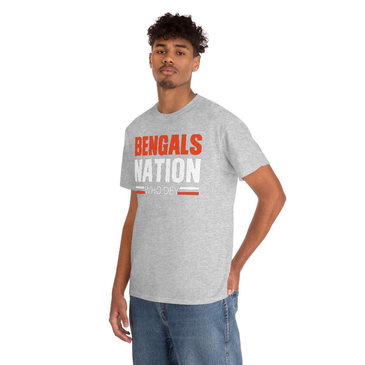 PACE: "BENGALS NATION ALT"/ Unisex Heavy Cotton T-Shirt