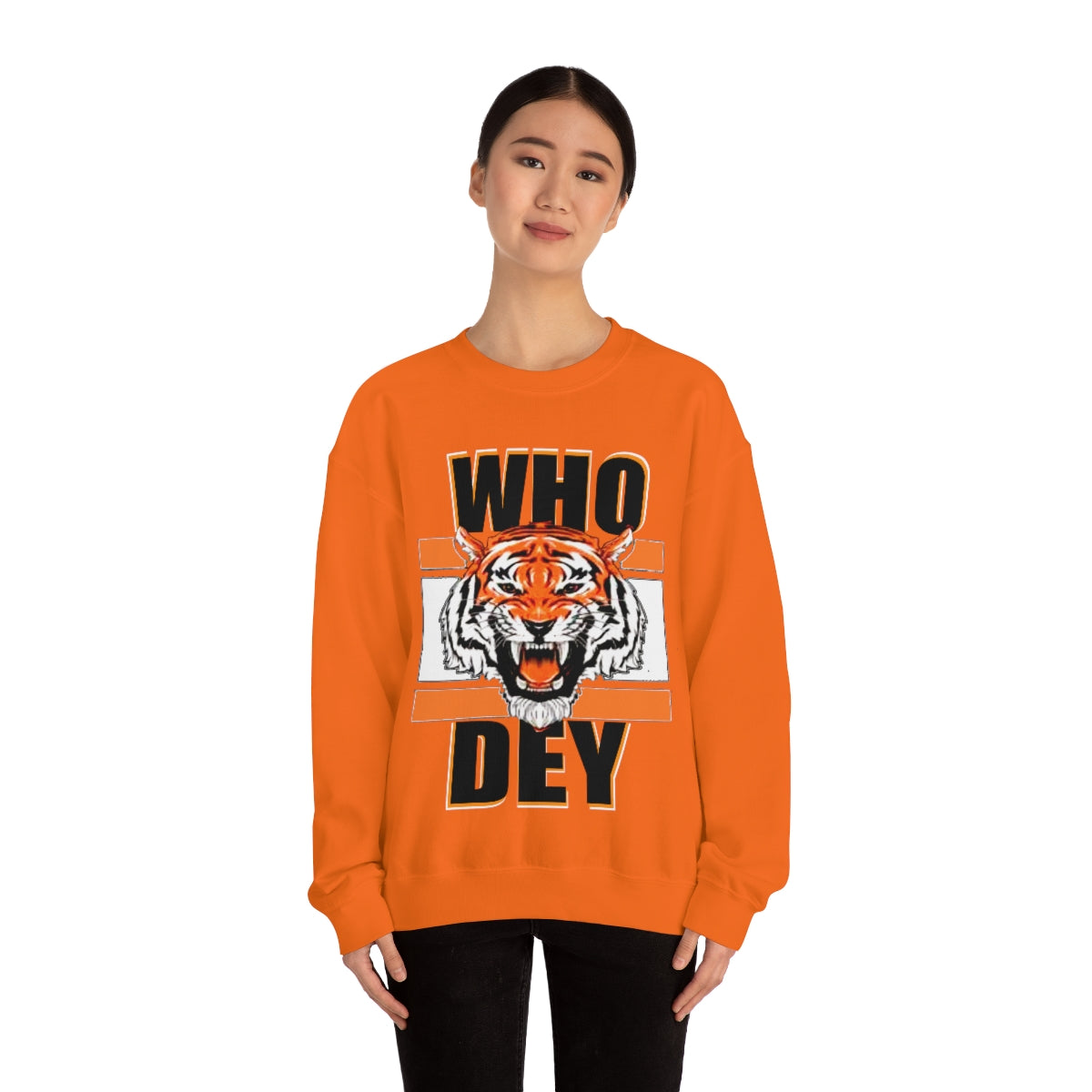 PACE: "WHODEY TIGER INVERSE" /Unisex Heavy Blend™ Crewneck Sweatshirt