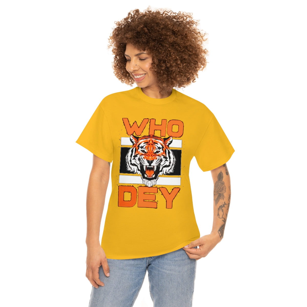 PACE: "WHODEY TIGER"/ Unisex Heavy Cotton T-Shirt