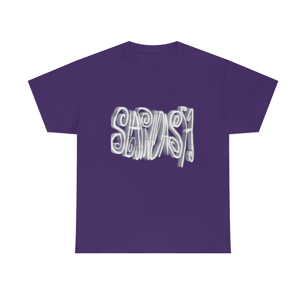 SLAPNDASHN: "SDN LOGO   "/ Unisex Heavy Cotton Tee