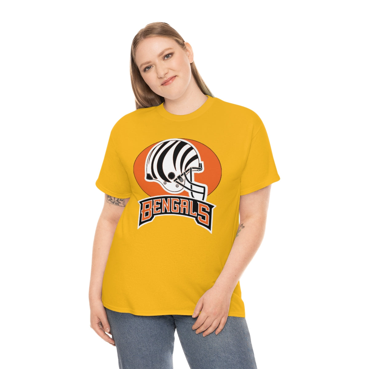 PACE: "BENGALS WHITE"/ Unisex Soft Cotton T-Shirts