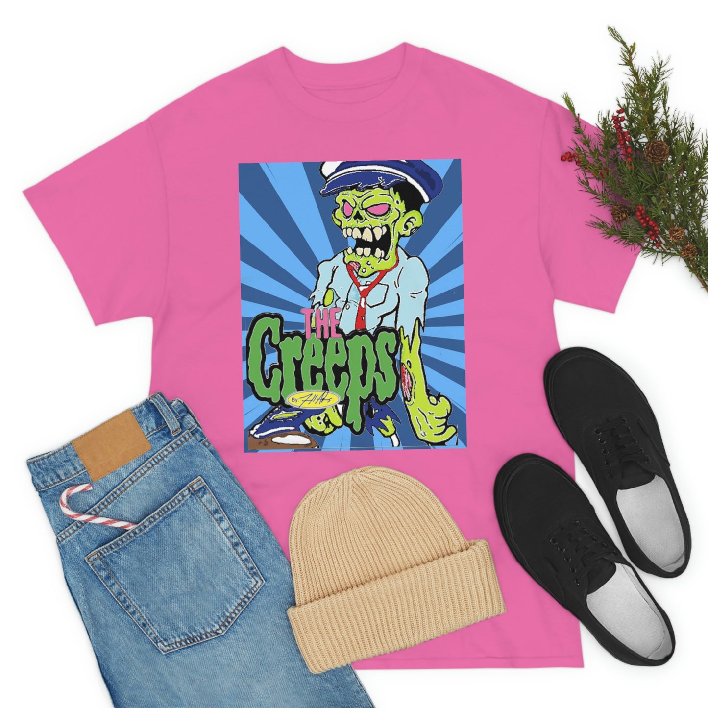 "THE CREEP COLLECTION" CREEP: 6 / Unisex Heavy Cotton Tee