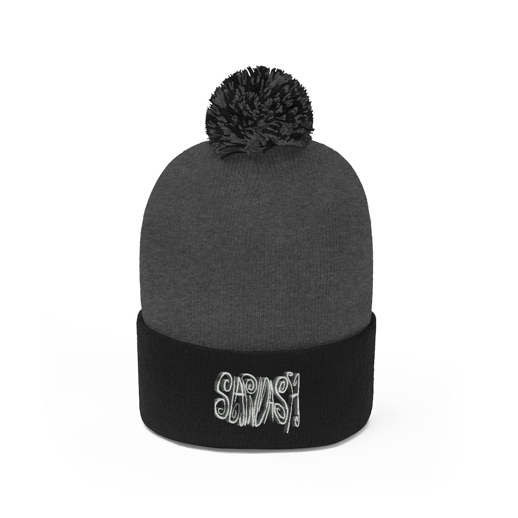 SLAPNSAHSN/SDN Pom Pom Beanie/UNISEX