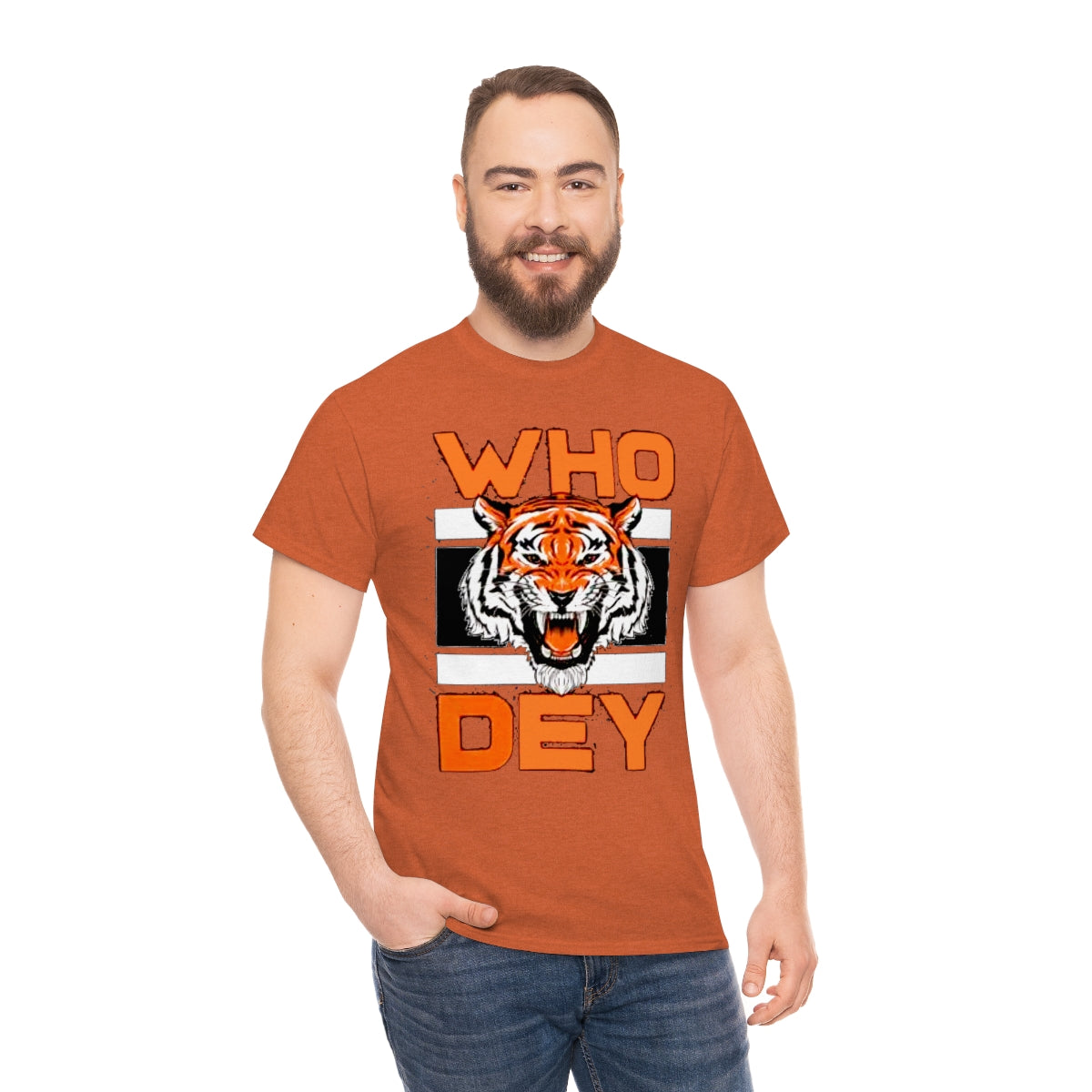 PACE: "WHODEY TIGER"/ Unisex Heavy Cotton T-Shirt