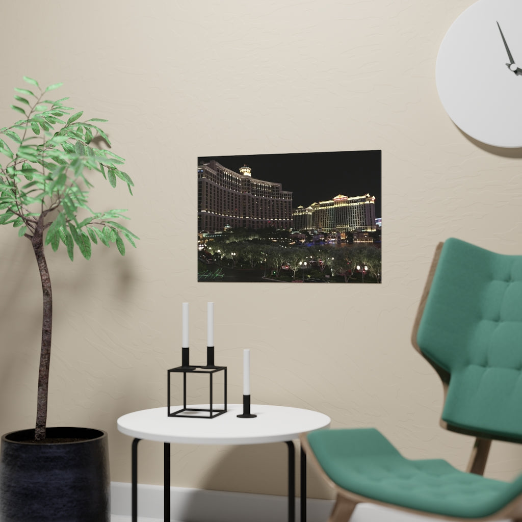 PACE: "WHAT STAYS IN VEGAS 2" (PHOTOGRAPHY) / Horizontal Matte Poster (PRINT)