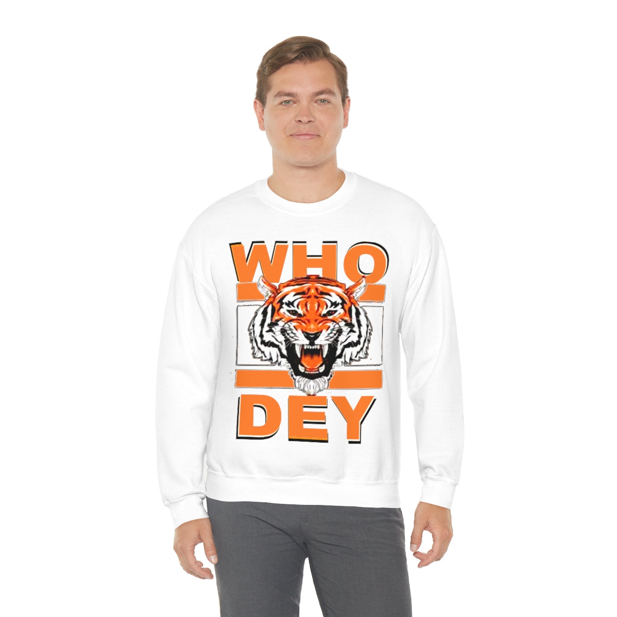 PACE: "WHODEY TIGER" SWEATSHIRT / Unisex Heavy Cotton