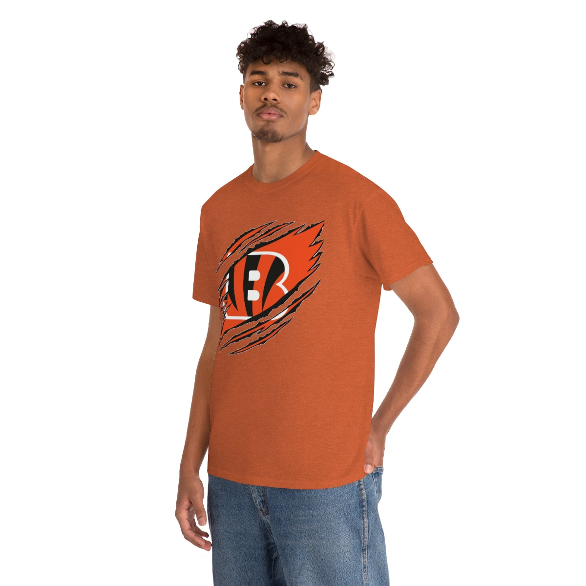 PACE: "BENGALS RIPPED"/ Unisex Heavy Cotton T-Shirt