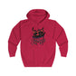 SLAPNDASHN "Horns" Unisex Full Zip Hoodie
