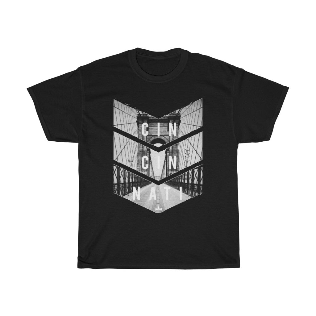 PACE: "CINCY BRIDGES"/ Unisex Heavy Cotton Tee