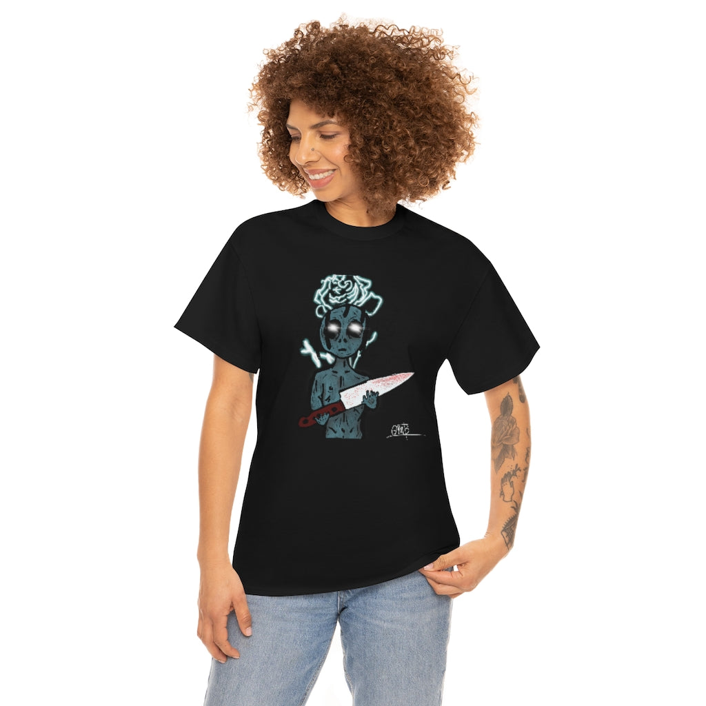 SLAPNDASHN: "SDN ALIEN "/ Unisex Heavy Cotton Tee