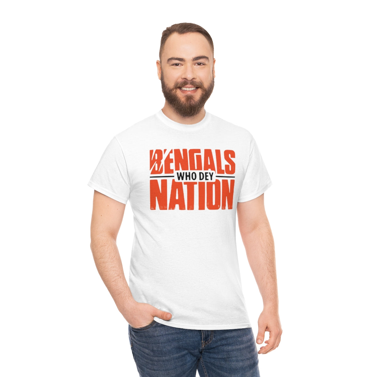 PACE: "BENGALS NATION"/ Unisex Heavy Cotton T-Shirt