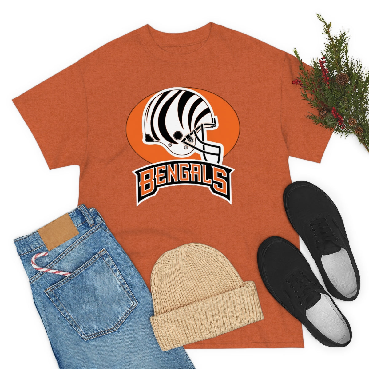 PACE: "BENGALS WHITE"/ Unisex Soft Cotton T-Shirts