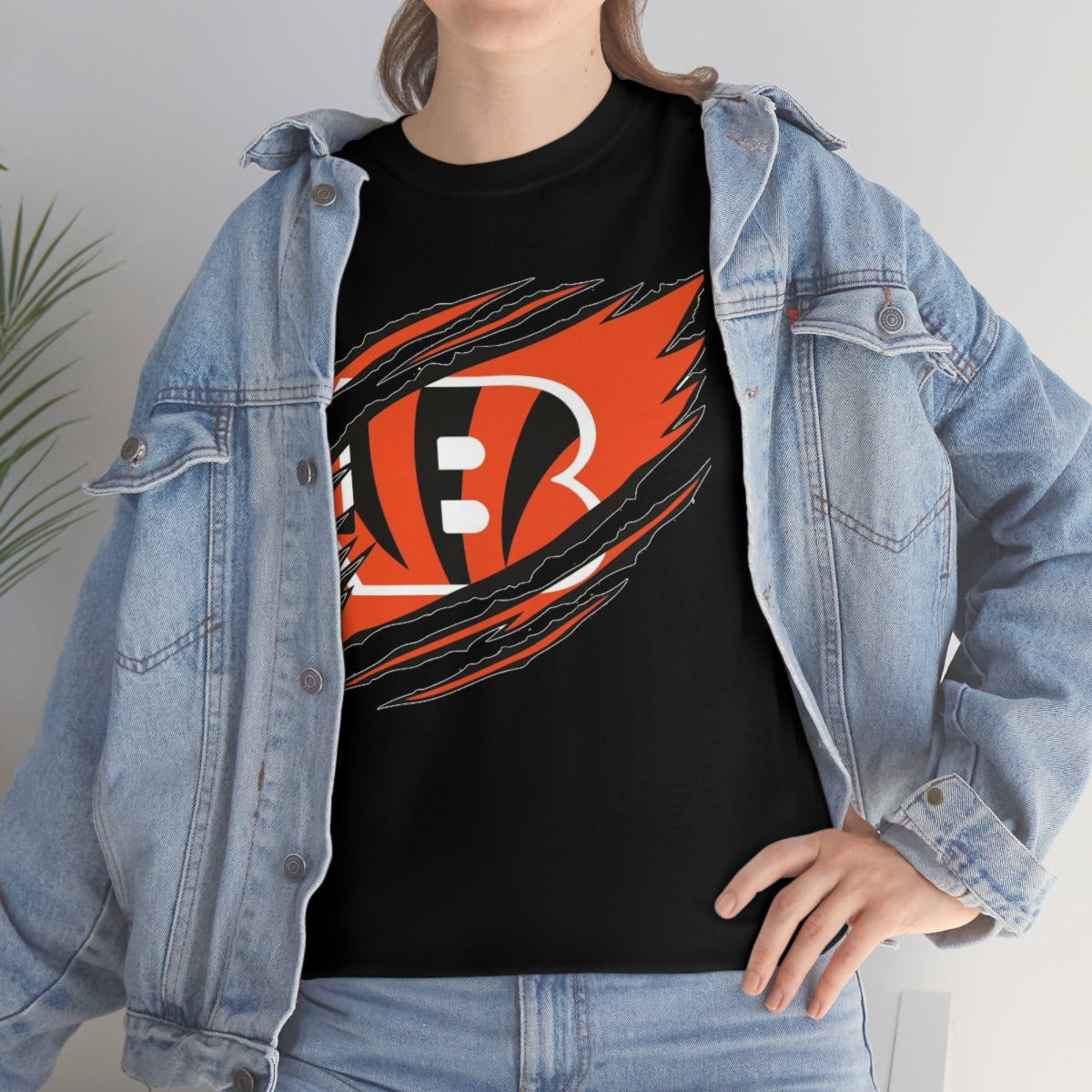 PACE: "BENGALS RIPPED"/ Unisex Heavy Cotton T-Shirt