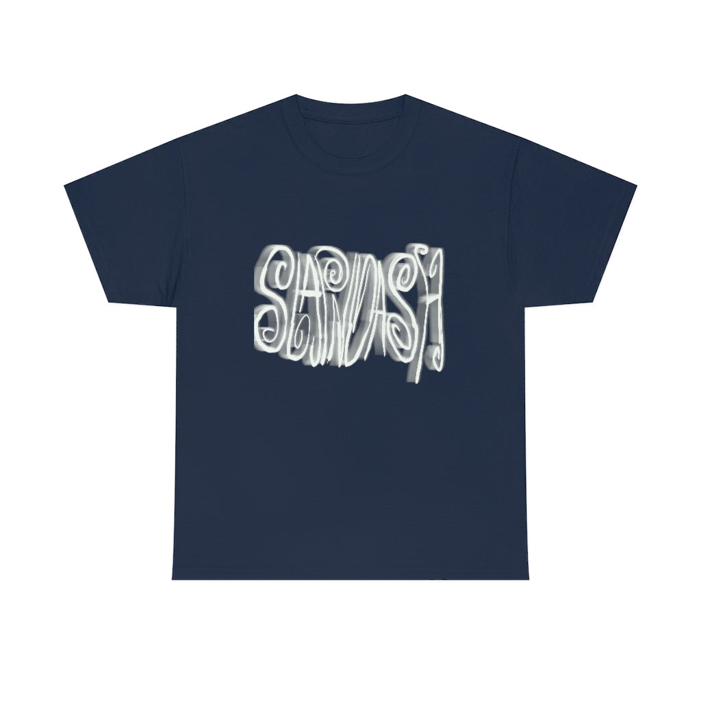 SLAPNDASHN: "SDN LOGO   "/ Unisex Heavy Cotton Tee