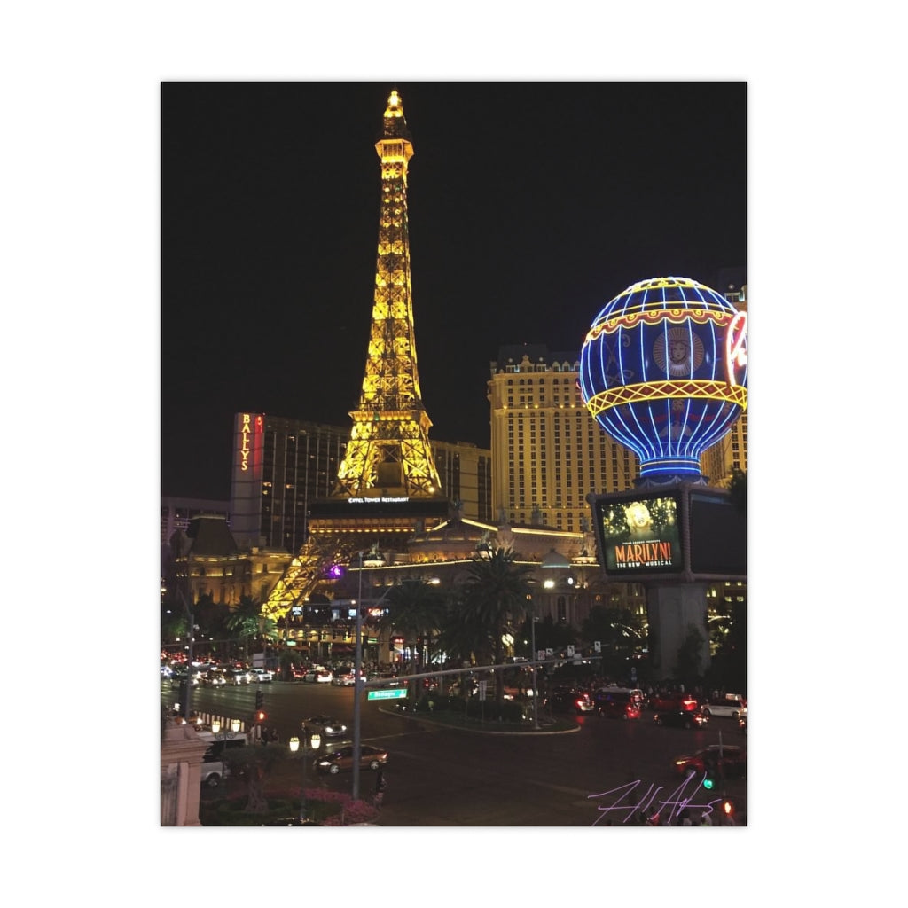 PACE: "NIGHTS IN PARIS" (PHOTOGRAPHY) /Premium Matte Poster (PRINT)